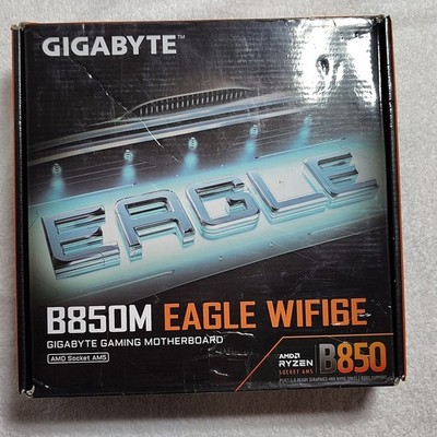 GIGABYTE B850M EAGLE WIFI6E (Socket AM5) AMD B850 Micro-ATX DDR5 Motherboard