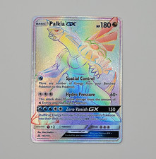 The Pokémon Company Palkia GX Secret Rare Full Art Holo 165/156 180 HP EN
