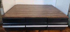 Vintage 3 Drawer Holds 36 Audio Cassette Tape Storage Holder Case READ  RV 