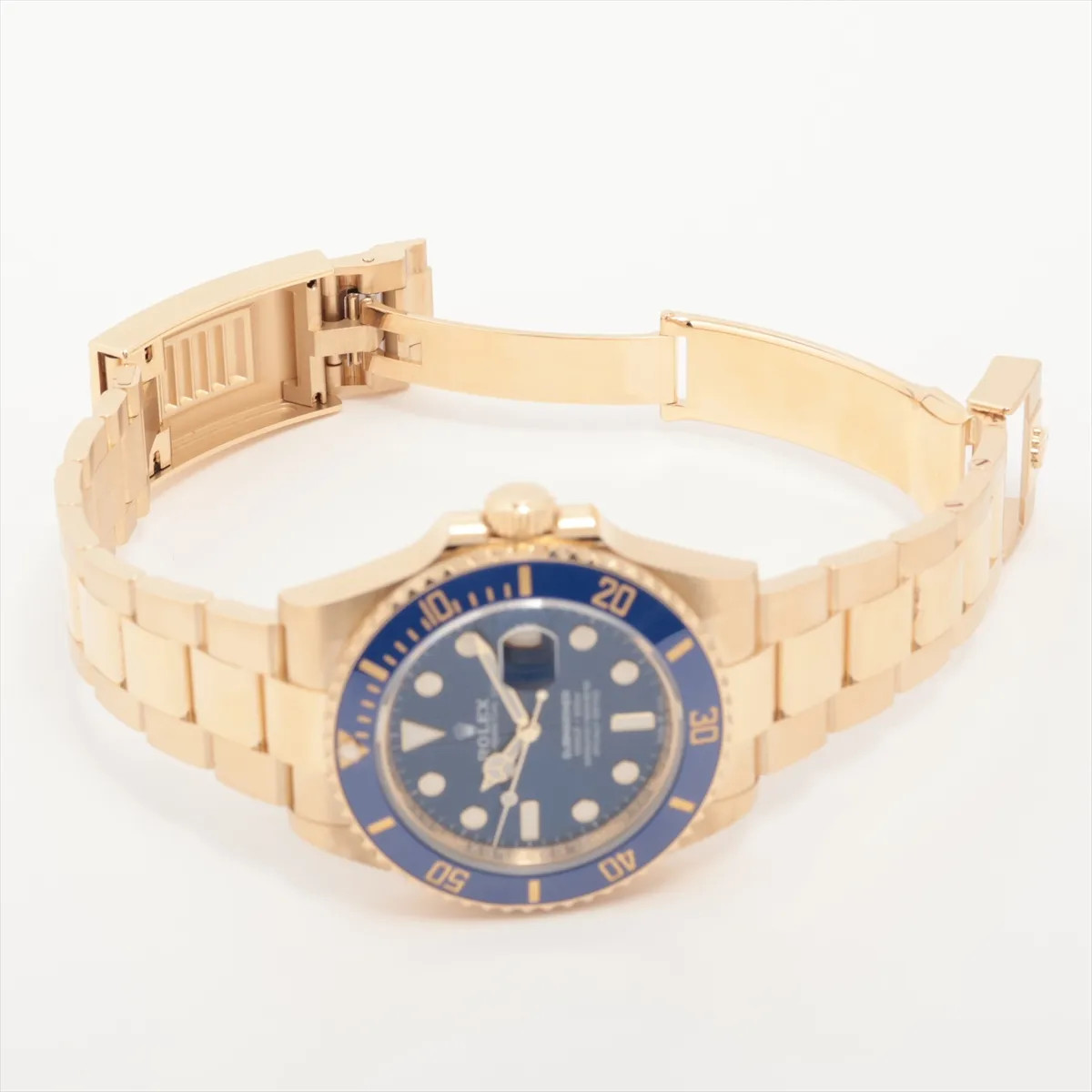 Rolex SUBMARINER DATE 126618LB YG YG AT blue dial image 5