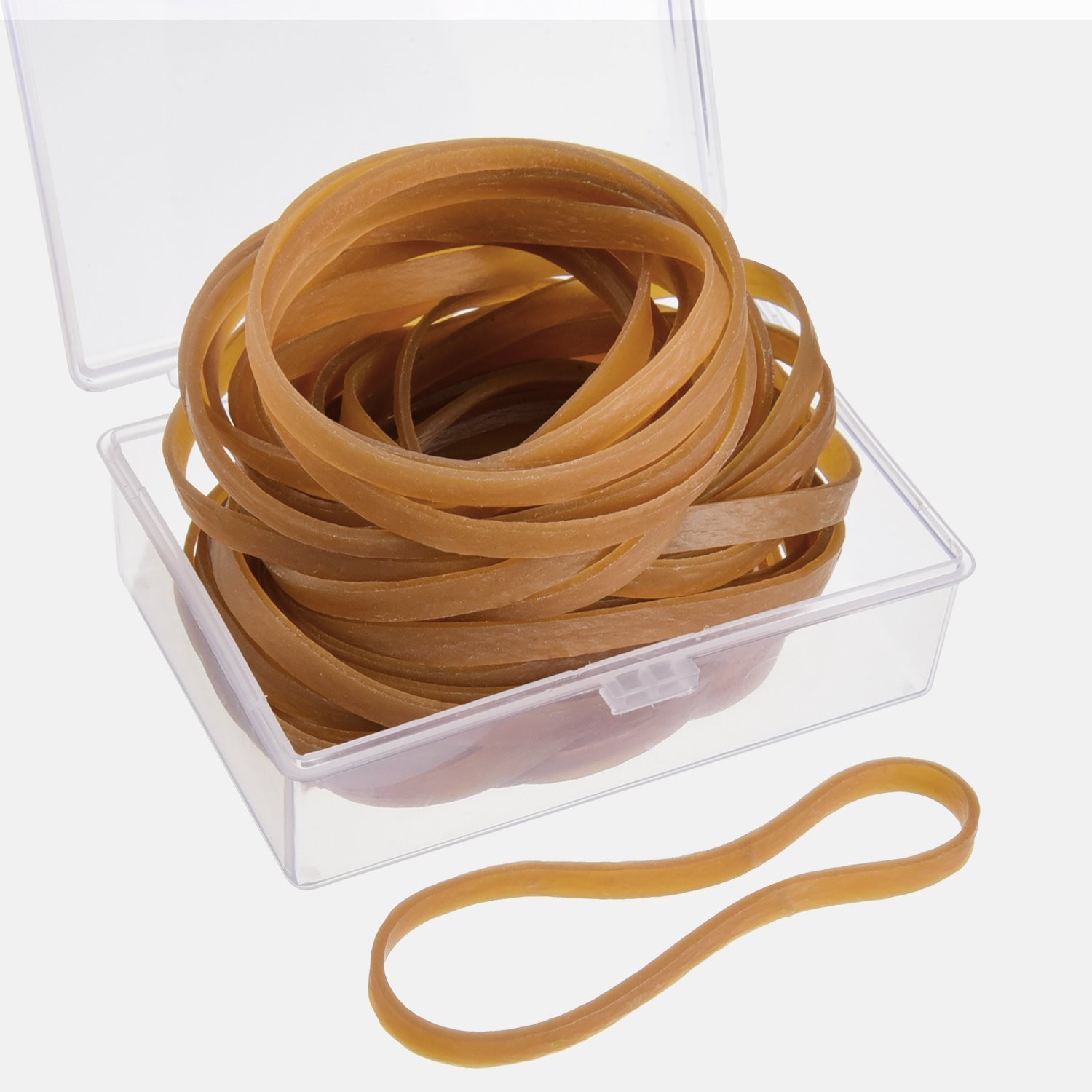 Élastiques en caoutchouc larges 100 x 5 mm haute résistance pour sceller et regrouper, 60 u