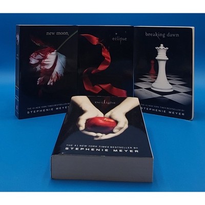 Twilight Saga Book Set Stephenie Meyer Twilight New Moon Eclipse Breaking Dawn