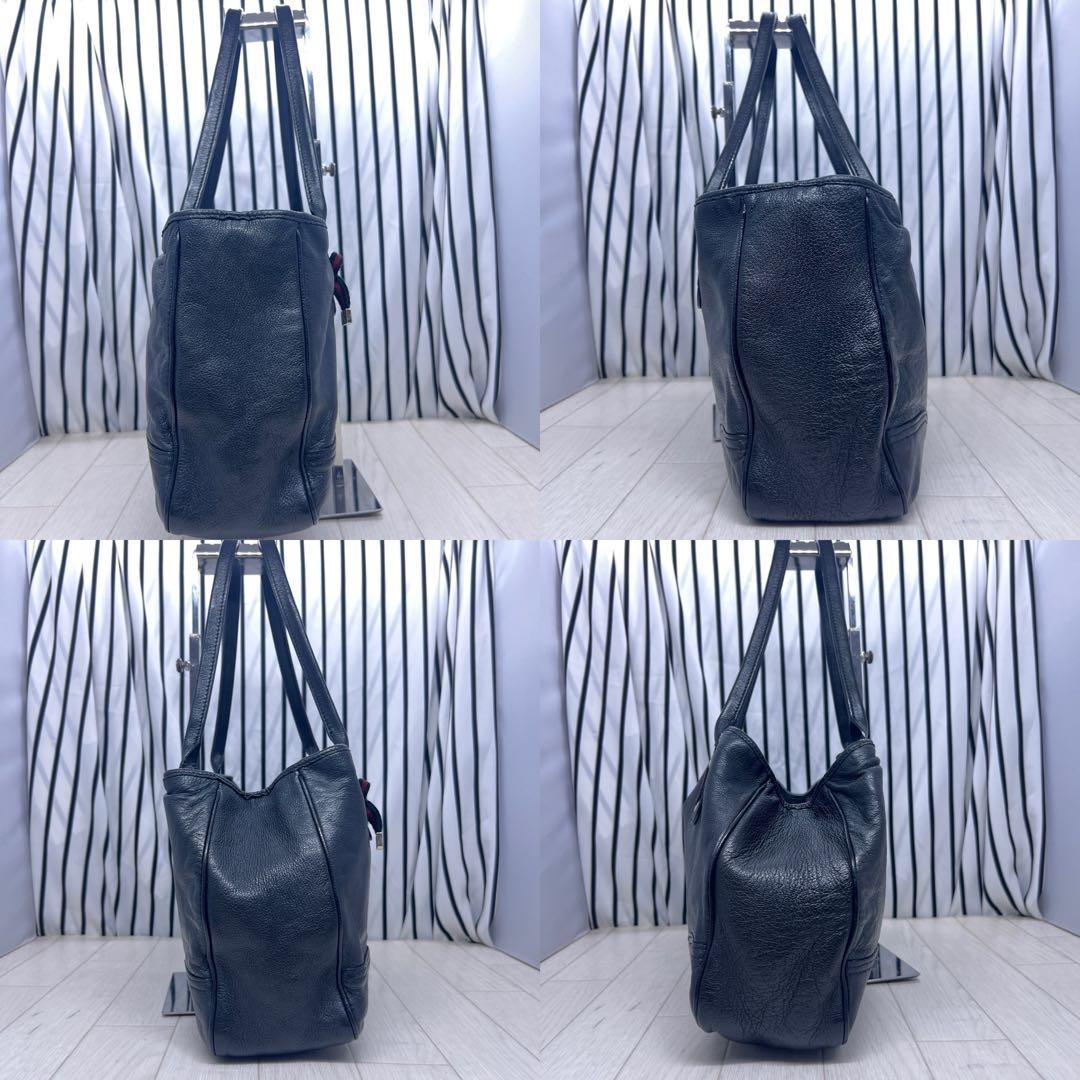 GUCCI Princy Sherry Leather Tote Bag A4 Size Excellent Condition thumbnail 7