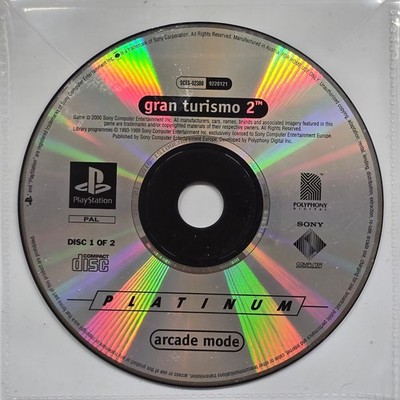 Gran Turismo 2 Arcde Mode Disc - Sony Playstation One, PS1, nur Disc