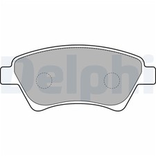 Delphi Bremsbeläge vorne für Renault Grand Kangoo Megane Scénic