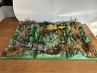 Marx 1966 Battleground Terrain Set With Extras