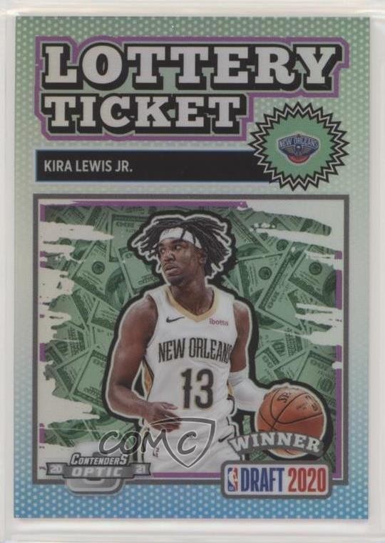 Kira Lewis Jr #13 2020-21 Panini Contenders Optic Basketball Lottery Ticket