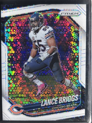 #ad 2025 Panini Prizm Lance Briggs White Disco Prizm Chicago Bears #257 🪩🐻 $5.00