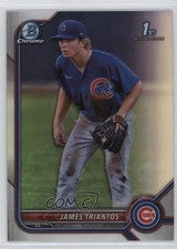 2022 Bowman Chrome Prospects Refractor 264/499 James Triantos #BCP-208 10yf