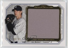 2012 Museum Collection Momentous Material Jumbo Relics Gold 8/35 AJ Burnett r9d