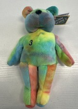 Salvinos Bamm Beano's Plush Multicolor Bear Rodriguez 3 1998 VTG-Loose 1863