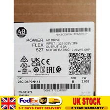 Allen Bradley 25C-D6P0N114 Brand DHL Express shipping US Free Tax