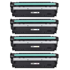 4 Toner Cartridges (Set) for HP LaserJet Enterprise 700 Color MFP M775dn, M775f