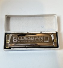 Hohner International Bluesband Harmonica Key C Diatonic 10-Hole with Box