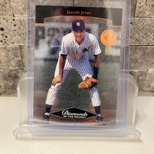 Derek Jeter Yankees 1995 SP Championship Series - Diamonds in the Rough Card #20
