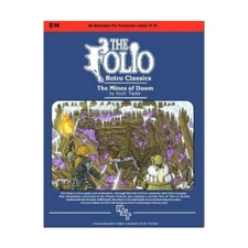 Art of the Genre The Folio Retro Classics - The Mines of Doom VG+