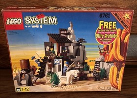 LEGO System: Bandit's Secret Hideout (6761) 99% Complete W/ Box & Instructions