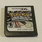 Pokemon Platinum Version Nintendo DS Game