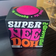 Needoh SUPER Groovy Glob New In box Made by Schylling-TikTok Jumbo Squishy