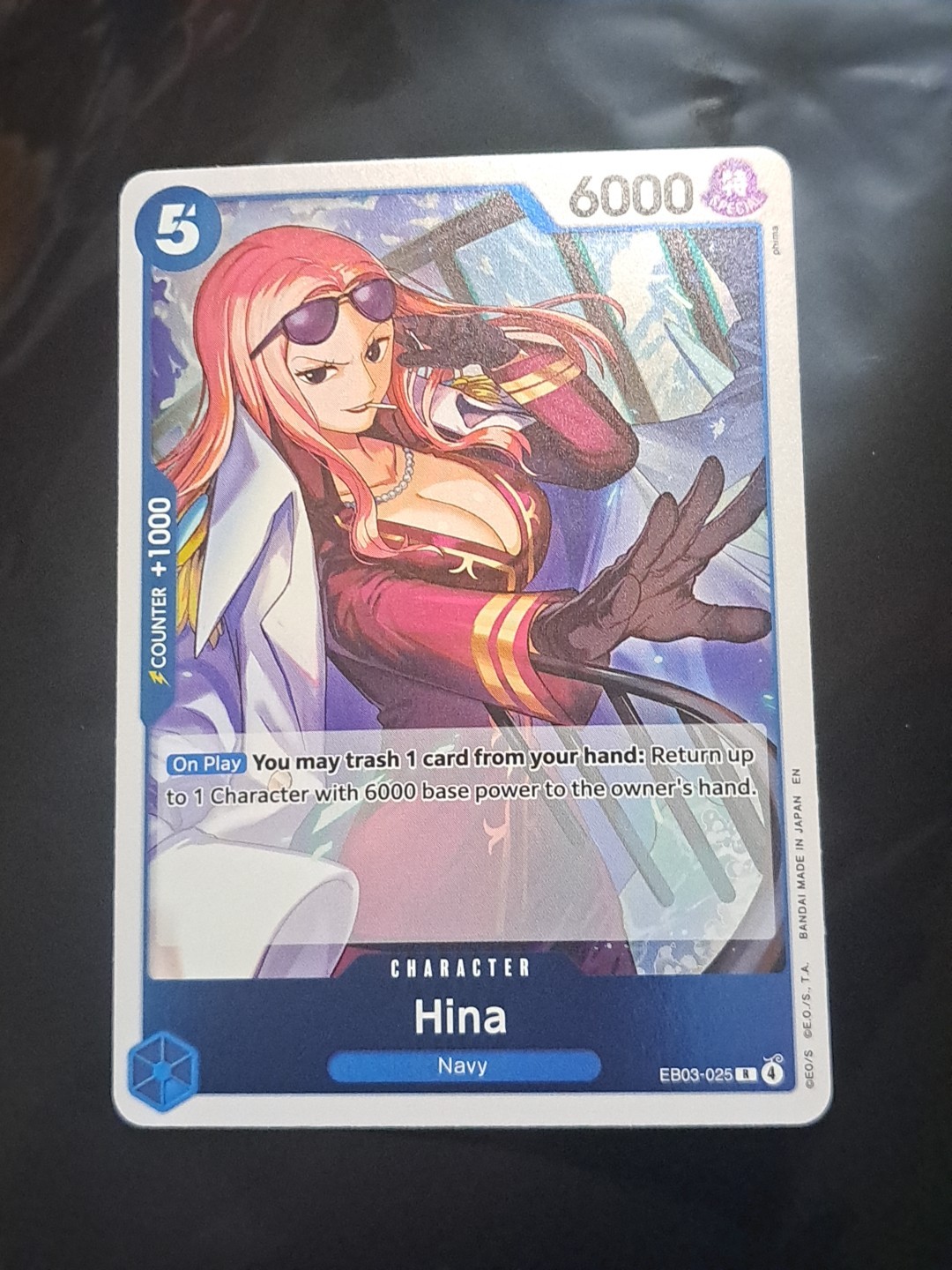 Hina EB03-025 Extra Booster: One Piece Heroines Edition Foil NM