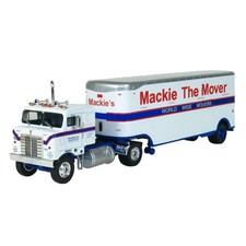 CA039 Kenworth Bullnose 1951 Mackie Mover 1:43 Trailer semi truck Altaya Diecast