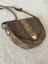 Rare Vintage Tre Zeta Italy Real Snakeskin & ...