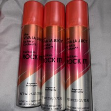 Lot of 3 Designer Imposters Rock It Fragrance 2.5 oz Body Spray