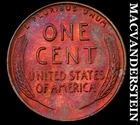 1952-D Lincoln Wheat Cent - Choice Gem Brilliant Unc  Color  No Reserve  #K1499