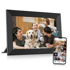 Uhale Digital Picture Frame 32GB Storage 10.1 Inch WiFi Electronic Photo Black