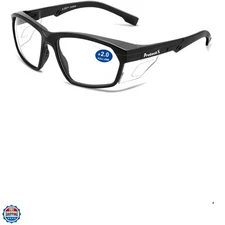Classic Safety Glasses, Anti-Fog Scratch Resistant Lenses, Protective Eyewear...