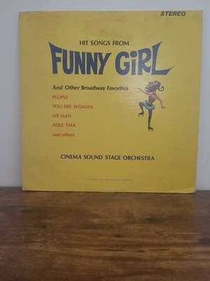 Cinema Sound Stage Orchestra ''Hit Songs From Funny Girl'' 1960's LP, 