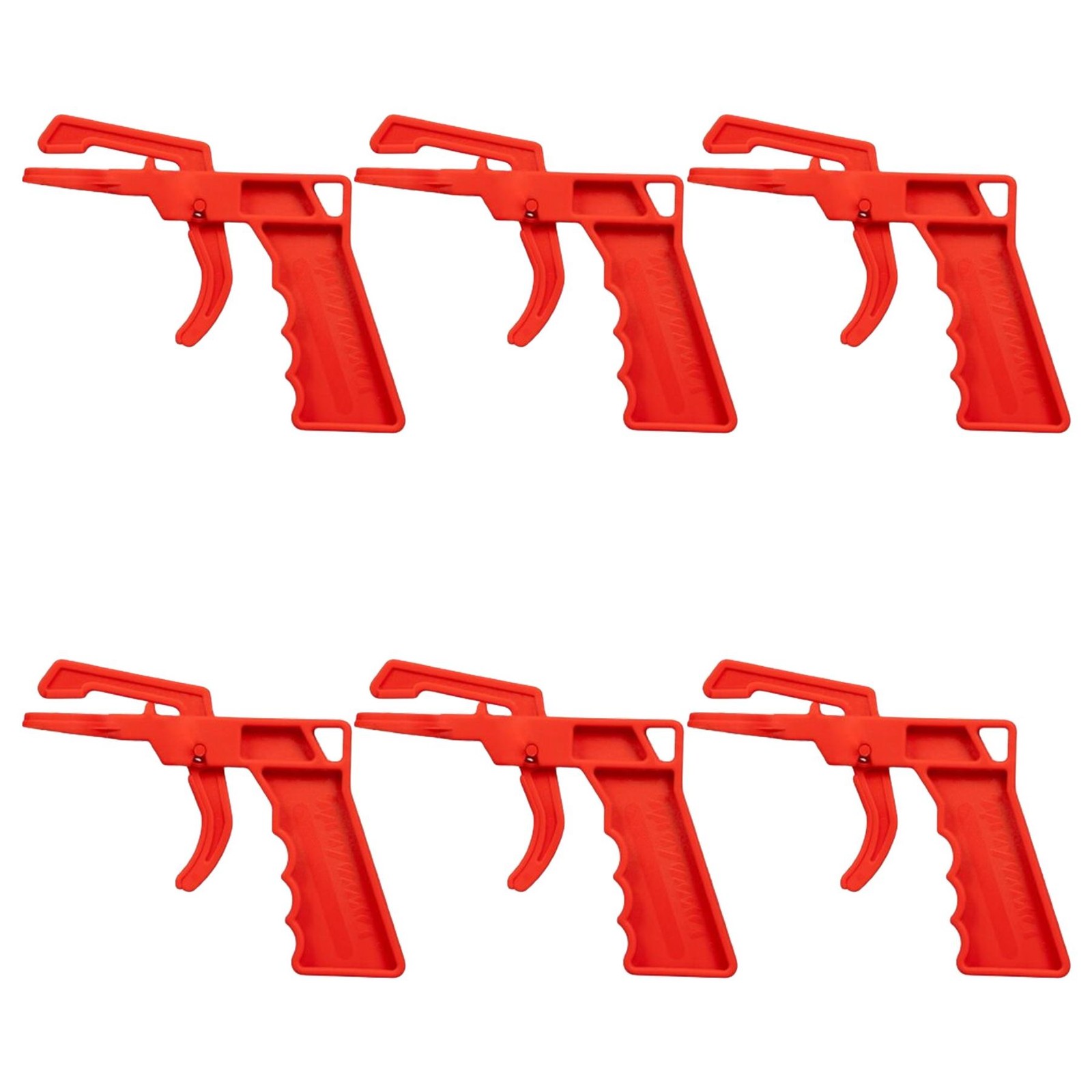 Aerosol Spray Paint Can Hand Held Trigger Attachment Applicator Grip Handle x6