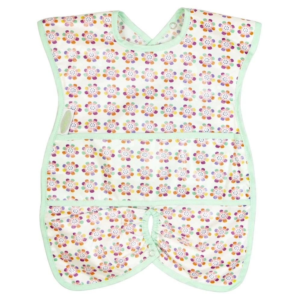 Silly Billyz Wipe Clean Highchair Hugger Bib (Pansy)