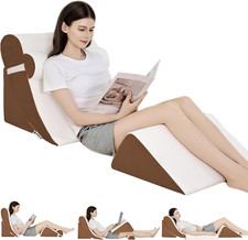 4PCS Orthopedic Bed Wedge Pillow Set for Post Surgery Pain Relief,Adjustable Wed