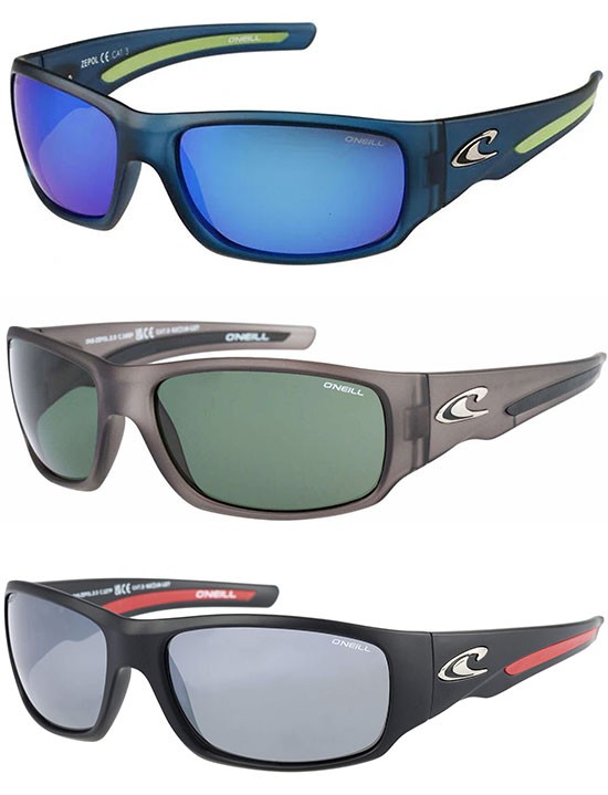 O'Neill Zepol 2.0 Polarized Men's Sport Wrap Sunglasses - ONS