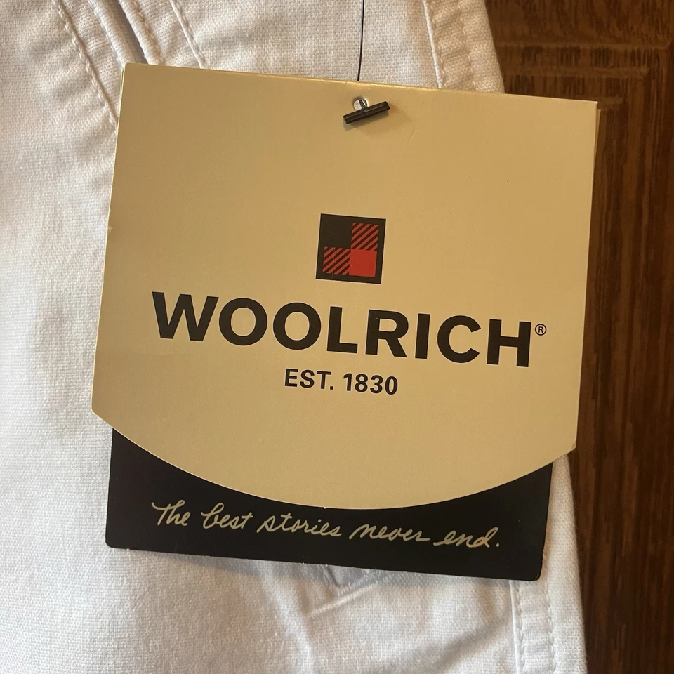 Woolrich Women’s Vintage Montevallo Bermuda Shorts White Size 14 New with Tags - Image 2 of 4
