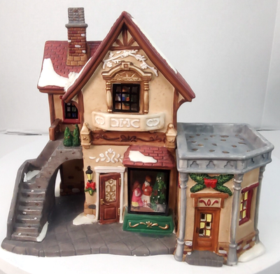 #ad #ad Holiday Time Kmart O#x27;Wells quot;Nannette#x27;s Milliney Christmas House w light $24.00