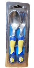 NEW DISNEY BOB THE BUILDER CUTLERY SET FORK AND SPOON ZAK