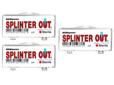 Medipoint Splinter Out Remover, Sterile, and Easy to Use, 20 Count - 3 Pack
