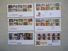 6X 1991-1995 GREETINGS & BOOKLET PANE Cotswold Stuart & GPO First Day Covers