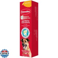 Petrodex Toothpaste for Dogs and Puppies, Cleans Teeth and Fights Bad Breath,