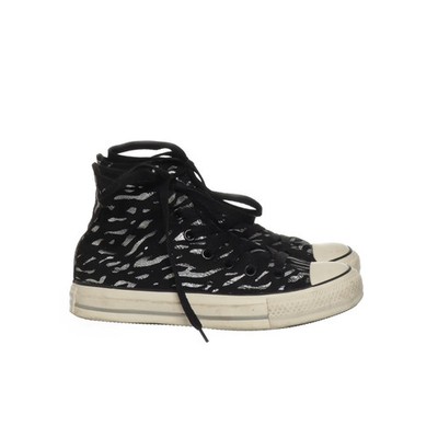 Converse, Sneaker, Größe: 36 1/2, Schwarz/Weiß, Unisex (Erwachsene) #qji