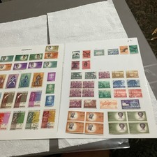Indonesia X 2 Part Stamps Sheets