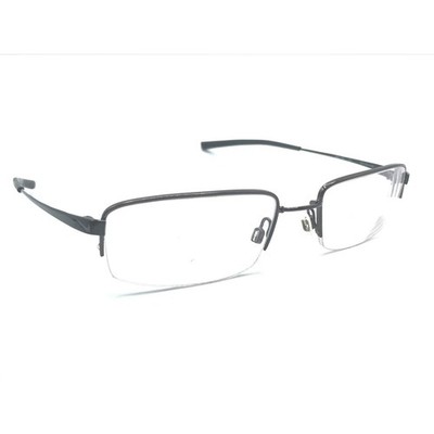 Nike Flexon 4192 215 Brown Metal Half Rim Eyeglasses Frames 53-19 145 Men Women
