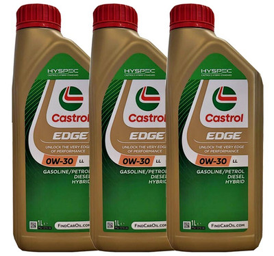 Castrol EDGE 0W-30 LL Motoröl 3 Liter  VW 50700 VW 50400 BMW LL04