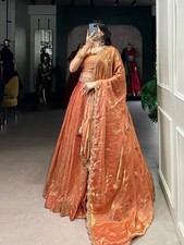 New Printed Wedding Wear Lehenga Choli Lengha Chaniya Ghagra Designer Lehanga