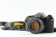  MINT w/ Hood Filter Nikon FE2 Black 35mm Film Camera Ai 50mm f/1.4 Lens JAPAN