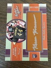 2019 Panini Leather & Lumber #126 Kevin Kramer Rookie Leather Signatures #/149