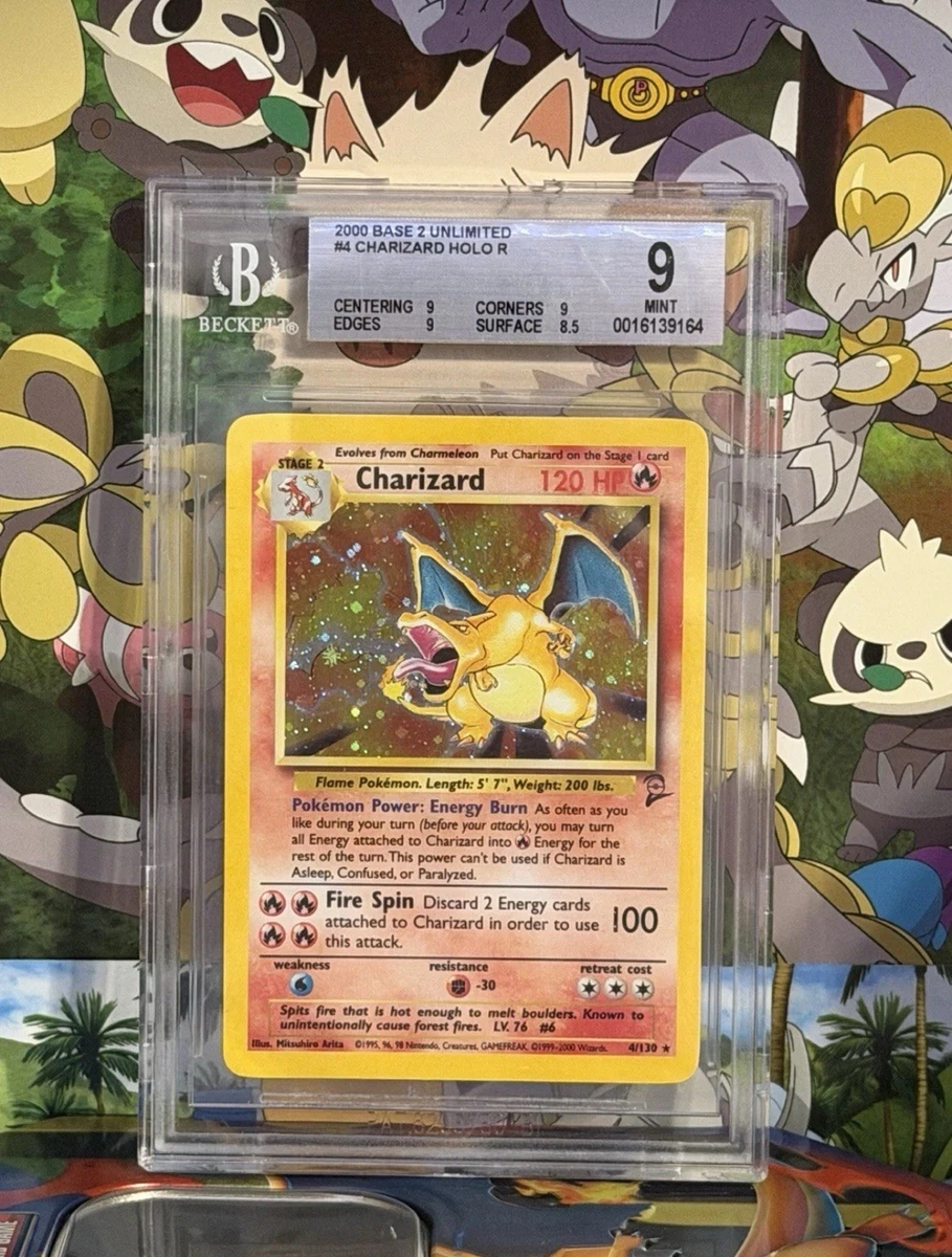 25+ Charizard Pokémon TCG Base Set 2 English Collectible