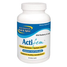 ActiFem 90 Caps by North American Herb  Spice